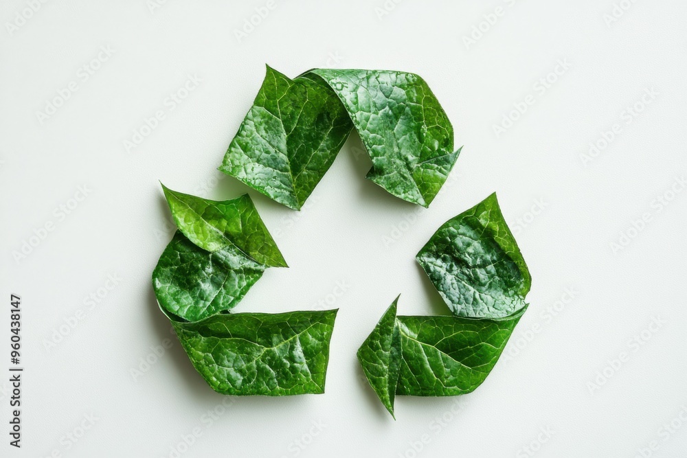 recycle icon on white background. recycle icon on white background.