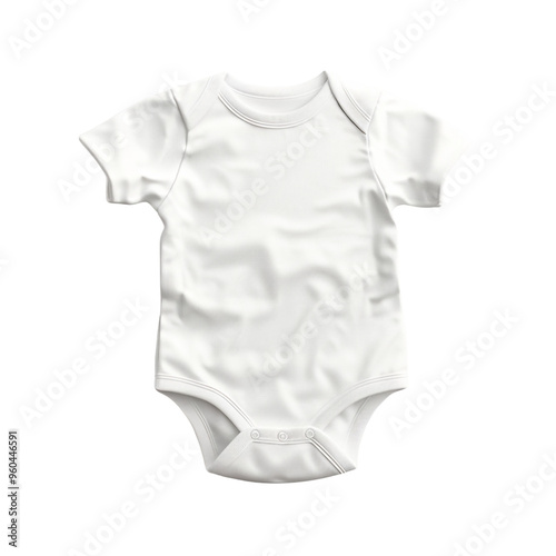 Blank White Baby Onesie photo