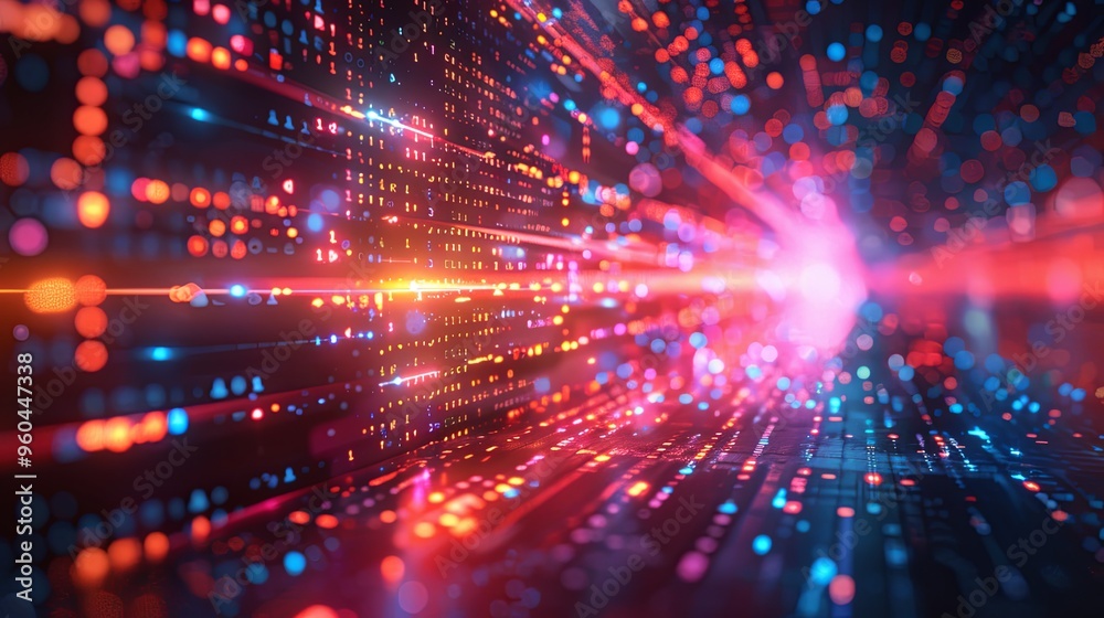vector, illustration, Programming code abstract technology background of software deve