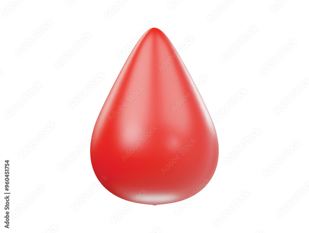 Blood icon 3d render illustrtion Blood icon 3d render illustrtion