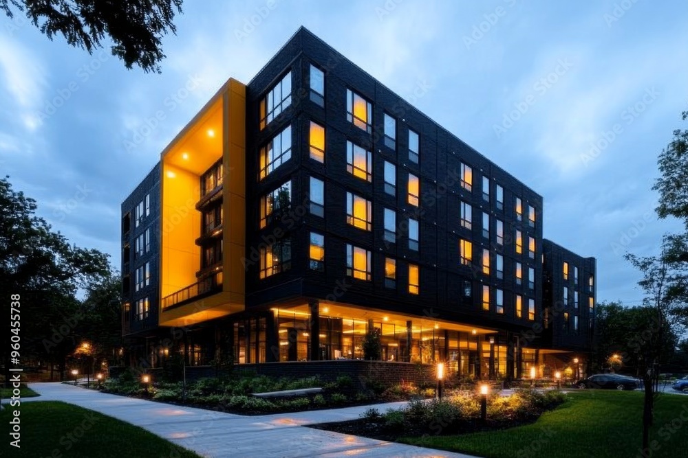 New building, student housing, academic proximity provides convenient and modern accommodations near universities New building, student housing, academic proximity provides convenient and modern accommodations near universities