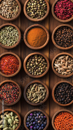 Wallpaper Mural kinds of spices Torontodigital.ca