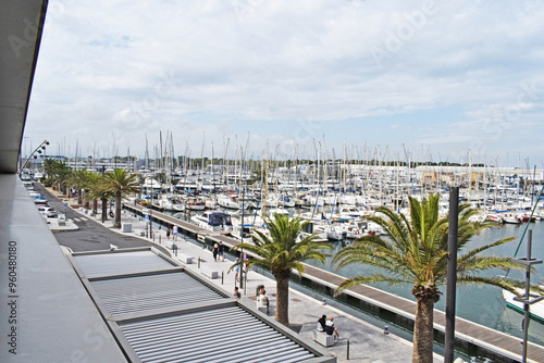 Port de plaisance de Canet en Roussillon.