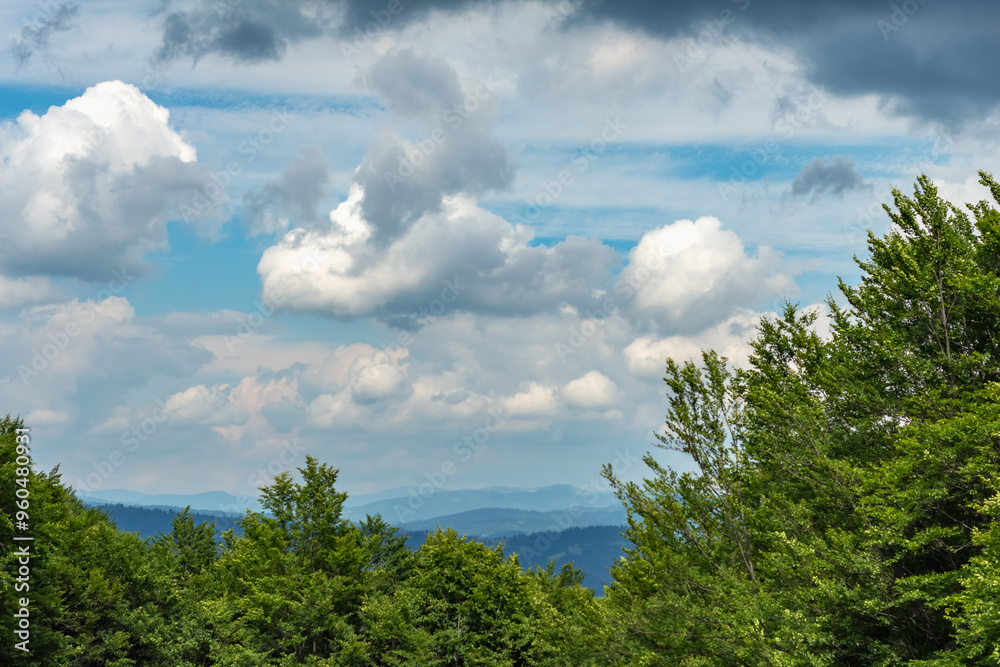 sky with clouds over the mountains.. sky with clouds over the mountains..