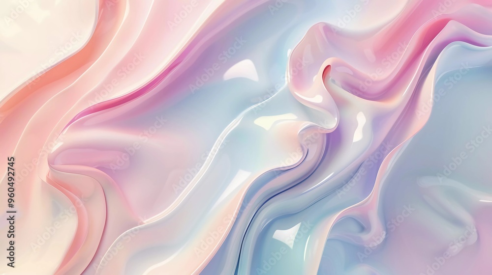 Obraz premium abstract colorfully background design with soft pastel color