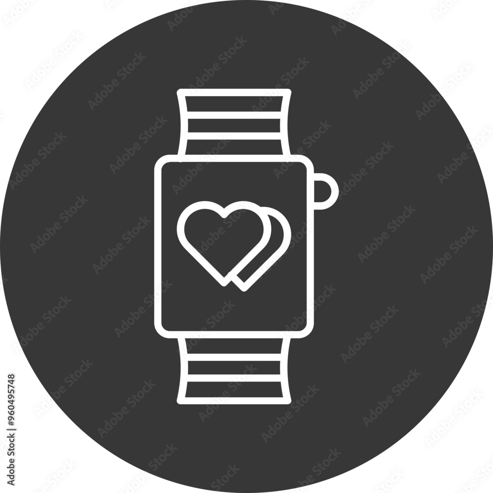 Smartwatch Vector Icon Smartwatch Vector Icon