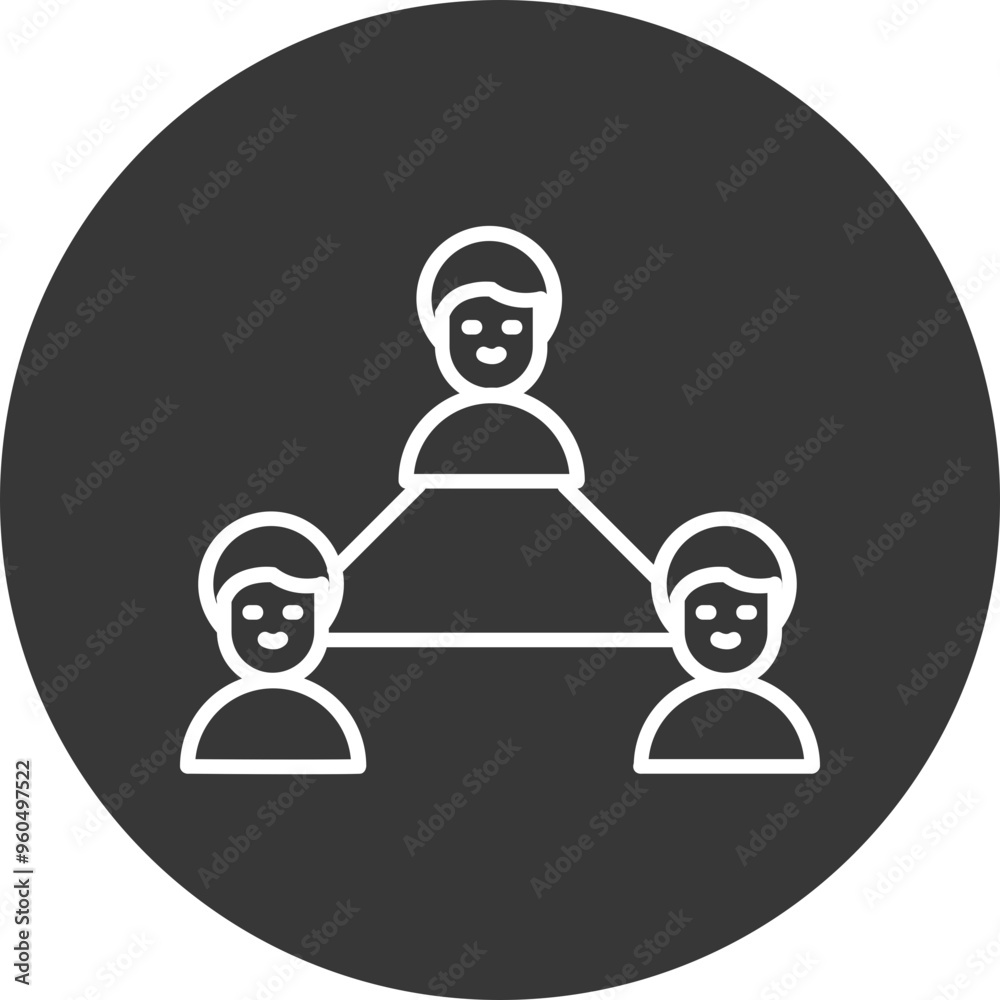 Collaboration Vector Icon Collaboration Vector Icon