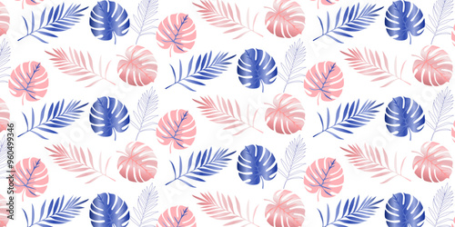 Creative conceptual images of abstract tree leaves, textures in a minimalistic style. Modern design templates for holidays, advertising, brand, bed linen. Ornament, seamless pattern, texture.