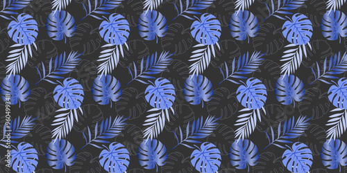 Creative conceptual images of abstract tree leaves, textures in a minimalistic style. Modern design templates for holidays, advertising, brand, bed linen. Ornament, seamless pattern, texture.
