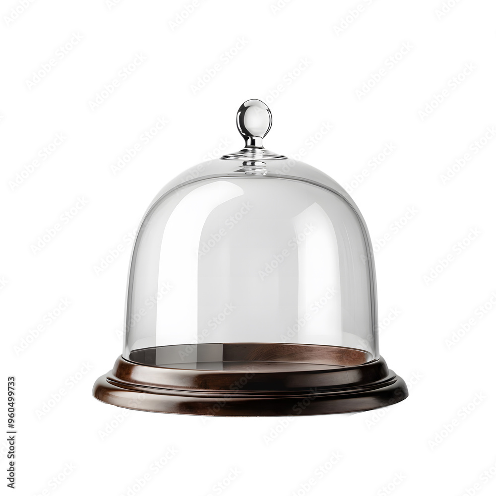 Restaurant Cloche isolated on transparent background Restaurant Cloche isolated on transparent background