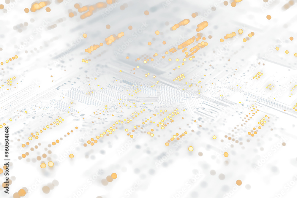 Computer Golden Color coding effect overlay , Abstract Coding Effect ...