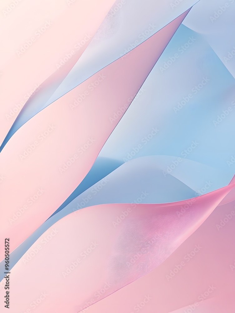 Obraz premium Abstract aqua and pink layer and dynamic shape background