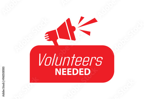 volunteers needed text