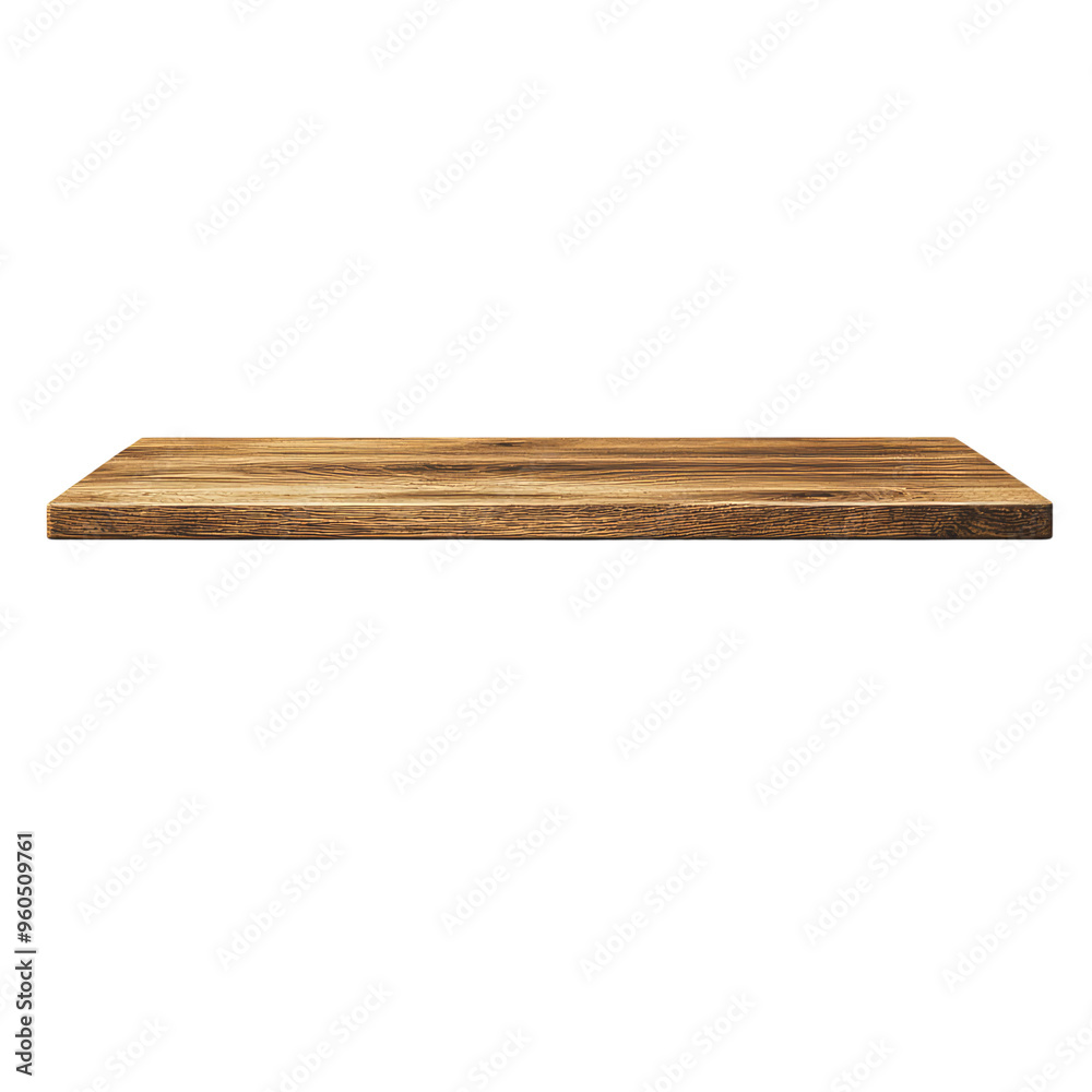 A Rustic Wooden Shelf Isolated Against a Teal Background - Perfect for Displaying Your Products! A Rustic Wooden Shelf Isolated Against a Teal Background - Perfect for Displaying Your Products!