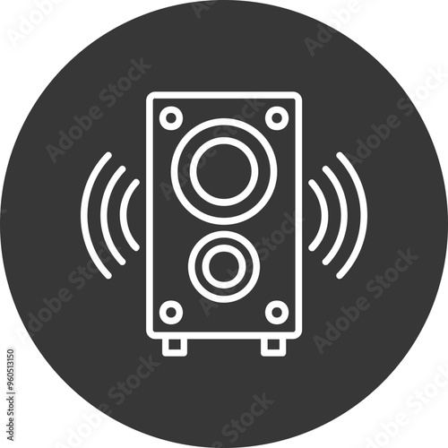 Speaker Vector Icon