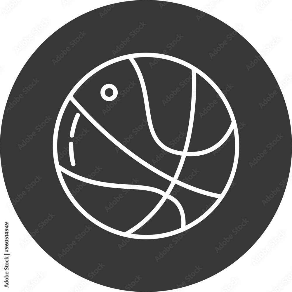 Basketball Ball Vector Icon Basketball Ball Vector Icon