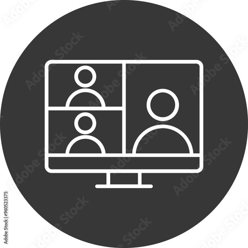 Webinar Vector Icon Design