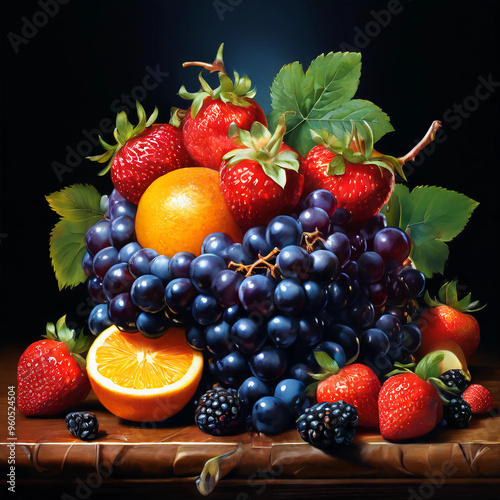 Fruit in a basket