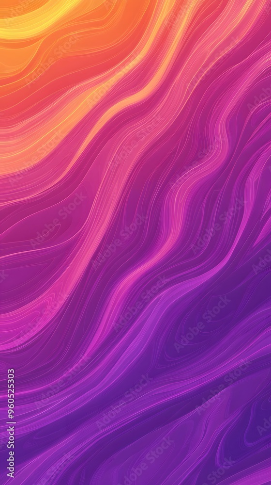 Gradient, Waveforms, Purple and Orange, Abstract Image, Texture, Pattern Background, Wallpaper, Smartphone Cover and Screen, PC, Laptop, 9:16 and 16:9 Format Gradient, Waveforms, Purple and Orange, Abstract Image, Texture, Pattern Background, Wallpaper, Smartphone Cover and Screen, PC, Laptop, 9:16 and 16:9 Format