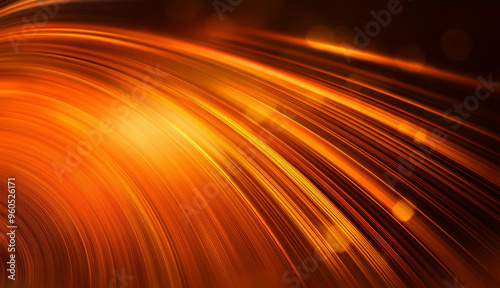 abstract orange and yellow background texture from a photo effect (bokeh)
