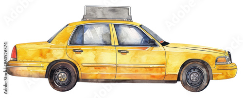 PNG New york yellow cab transportation automobile vehicle.