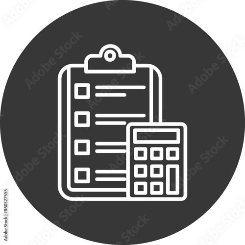 Accounting Vector Icon Design