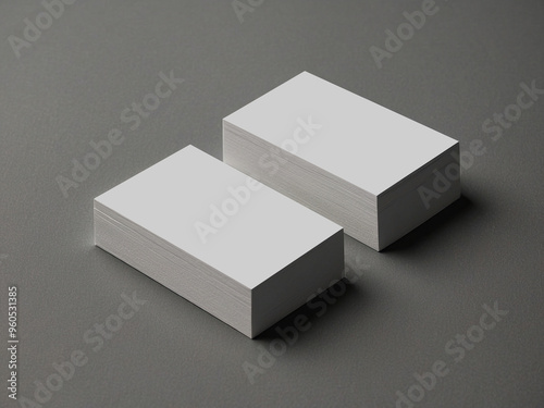 Trendy Card Design Mockup Template