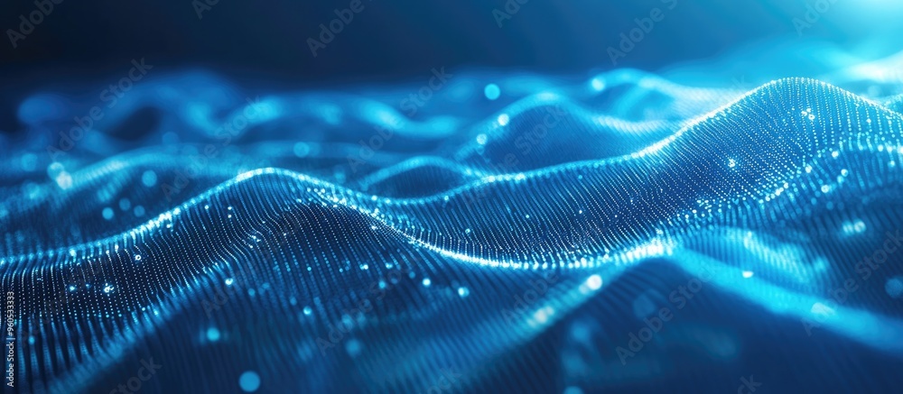 Abstract interconnected dots and lines forming a network on a blue background Concept of communication and technology with dynamic lines and points Abstract interconnected dots and lines forming a network on a blue background Concept of communication and technology with dynamic lines and points