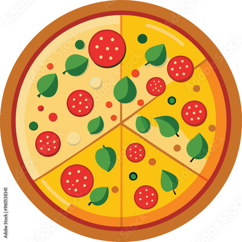 pizza vector