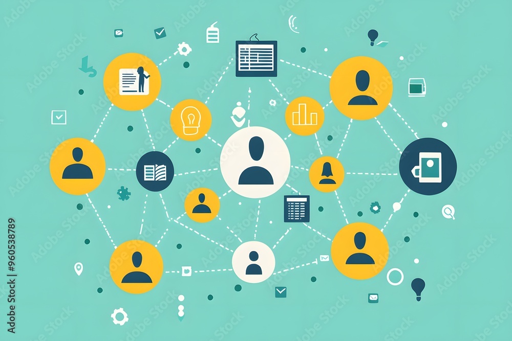Interconnected Network of People, Ideas, and Information Interconnected Network of People, Ideas, and Information