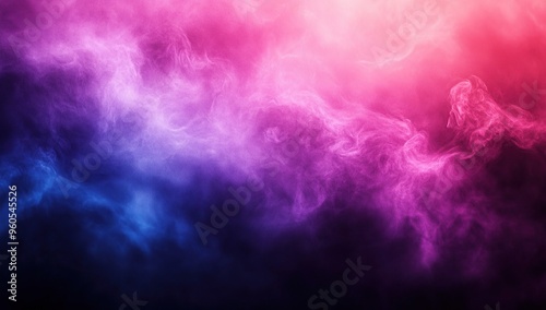 Abstract purple to black gradient background, blurred, banner, panorama, texture, gradient, purple, pink