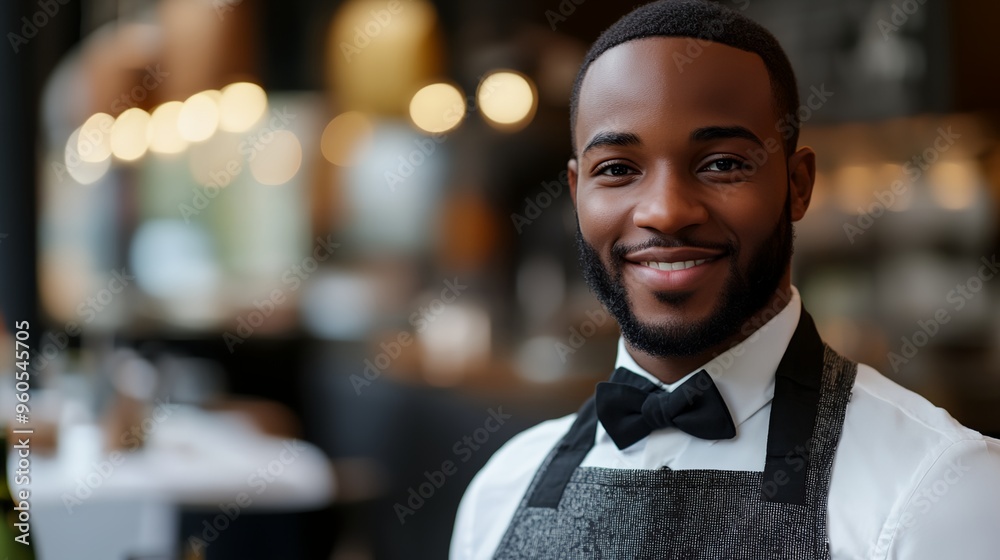 a man in a bow tie and vest smiling a man in a bow tie and vest smiling