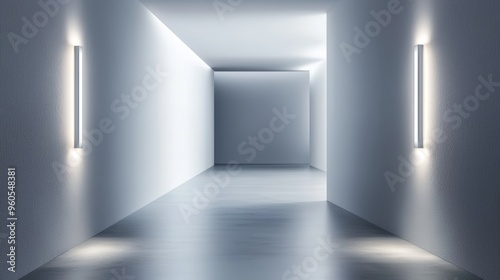 Lighting Solutions for Minimalist Hallways, Examine how minimalist lighting can be used in hallways, such as wall-mounted linear lights or recessed ceiling lights.