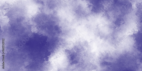 Natural Blue sky watercolor background texture for cover design, Grunge abstract cloudy blue smog texture art design, blue watercolor painting textured cloudy blue sky background.