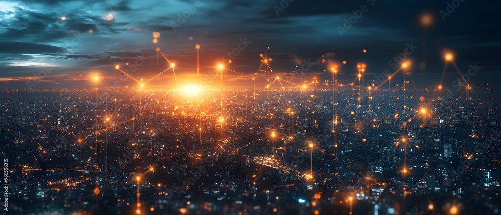 Interconnected Global Industries Fueling Economic Growth Through Expanding Trade and Supply Chains  Visualizing the and Optimization of Manufacturing Logistics and Business Expansion Worldwide