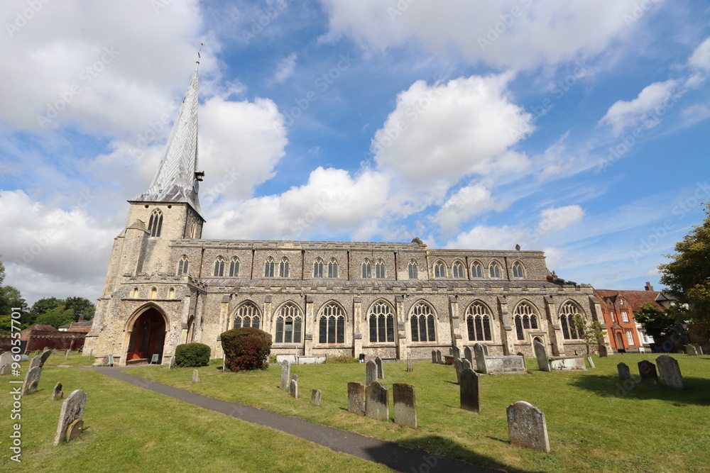 Fototapeta premium St Mary's Church, Hadleigh, Suffolk, UK