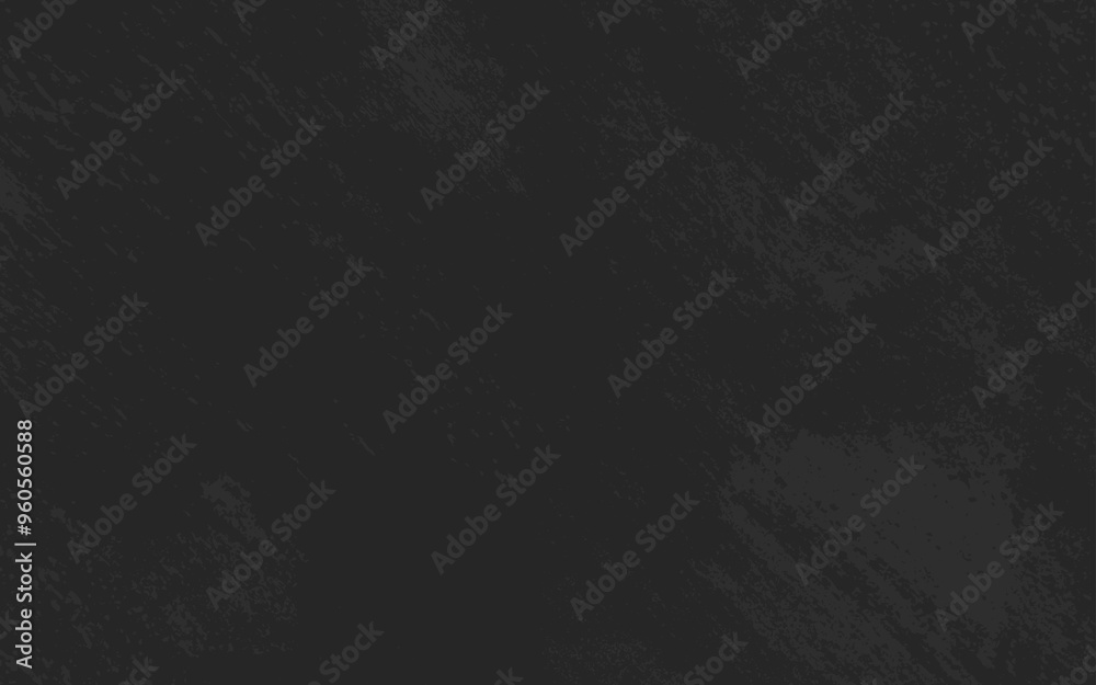Fototapeta premium Black and white grunge. Abstract surface dust and rough dirty wall background concept dark grey distress overlay texture. Worn, torn, weathered effect element graphic design vector illustration.