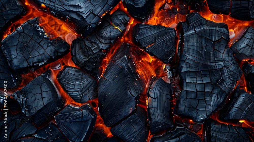 Lava texture, molten, fiery, volcanic, hot, flowing, abstract