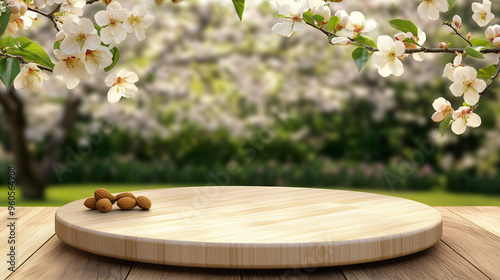 a background with mands and blosom