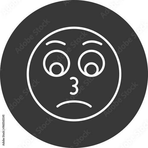 Disappointment Vector Icon Design