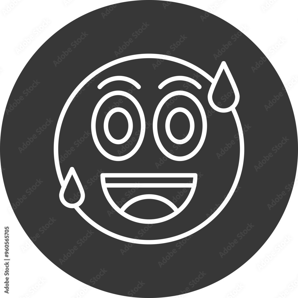 Sweat Vector Icon Design Sweat Vector Icon Design