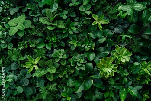 Wallpaper Mural Aerial perspective of lush forest focused on carbon capture for achieving net zero emissions Torontodigital.ca