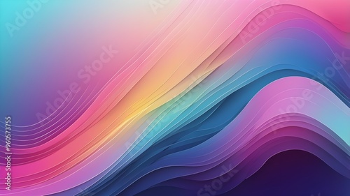 abstract colorful background with lines