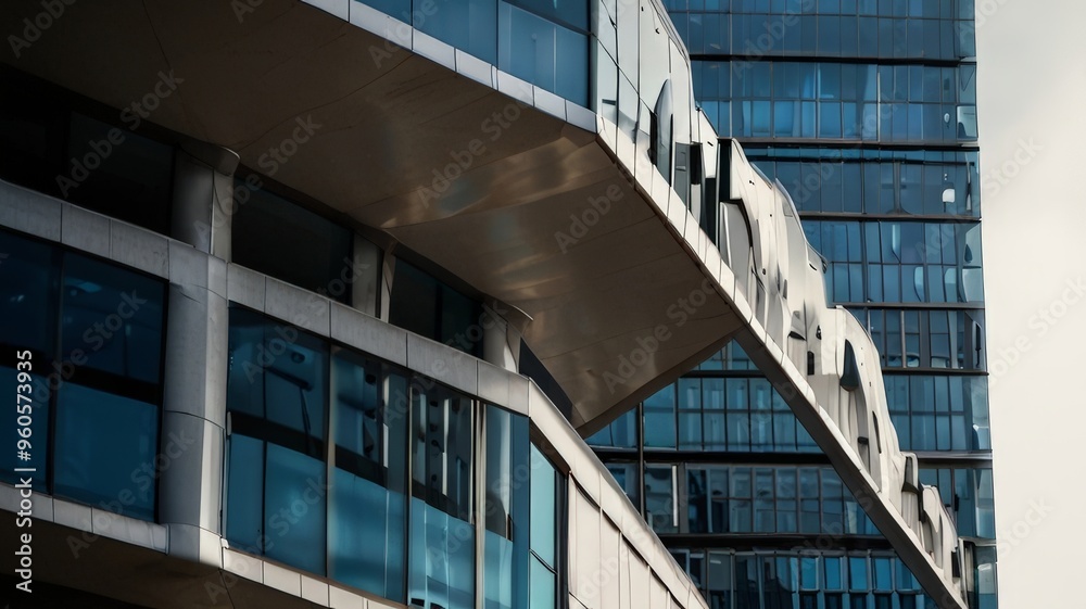 Fototapeta premium modern office building