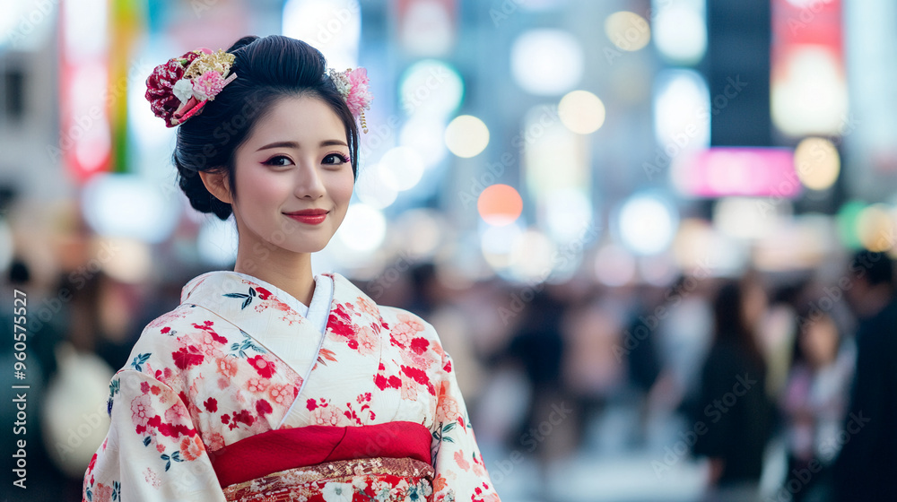 beautiful and cute japanese asian girl wearing kimono dress tokyo beautiful and cute japanese asian girl wearing kimono dress tokyo