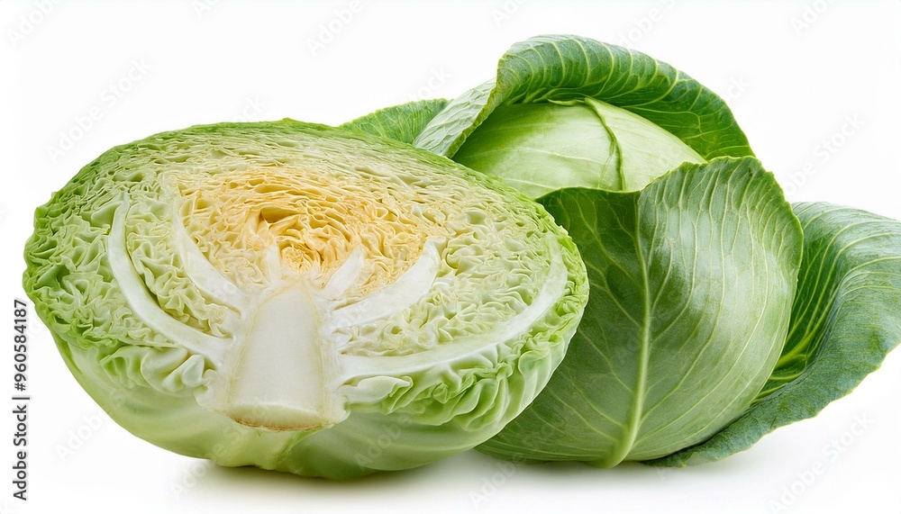 Fototapeta premium cabbage isolated on white