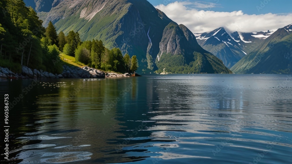 Fototapeta premium lake louise banff national park