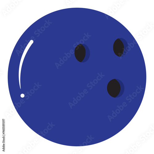 bowling ball icon