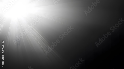 Abstract Light Rays Background