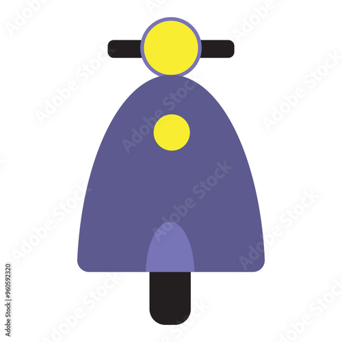 illustration of a silhouette of a motor